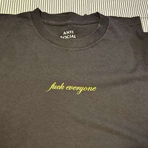 🖕🏼#Rare #AntiSocialSocialClub #F$3kEveryone #Tee #Size M #LikeNew